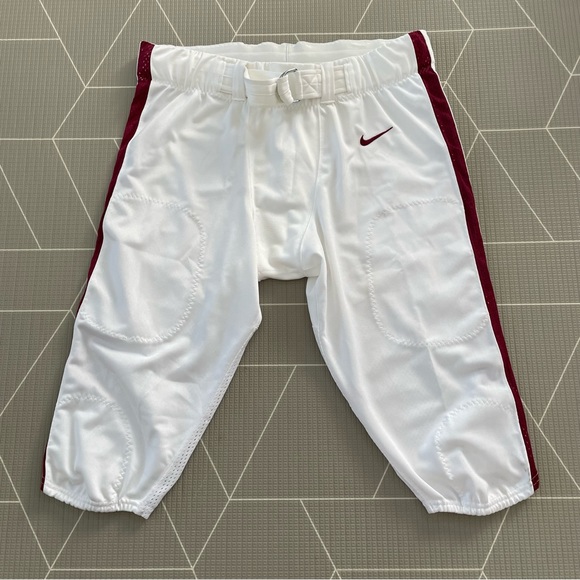 NEW Nike Vapor Pro Football Pants Men's XXL Crimson/White‎ MSRP $75 - Picture 1 of 6